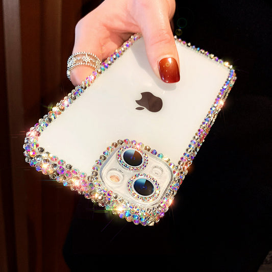 Glitter Bling Sparkling Diamond Crystal Soft Compatible with iPhone Case